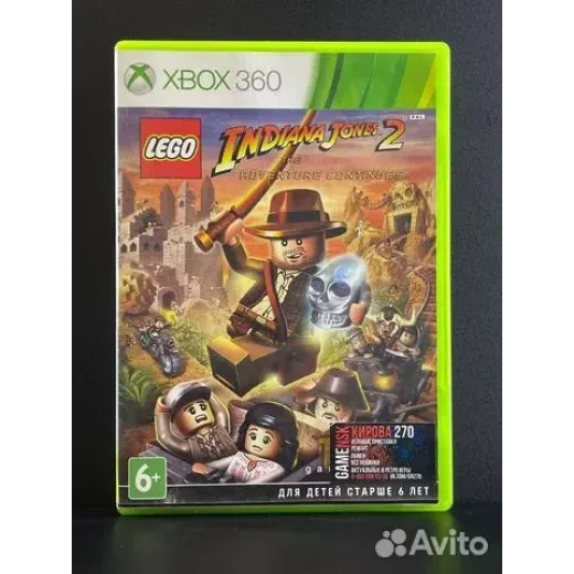 Lego Indiana Jones 2 The Advenure Continues Xbox36