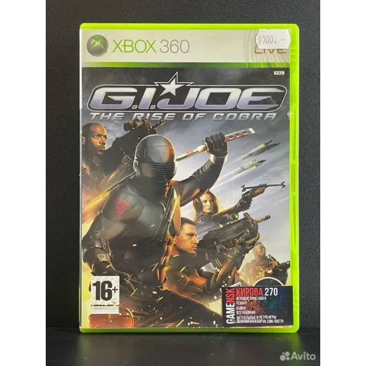 G.i. Joe the Rise of Cobra Xbox 360 (pal) (Английс