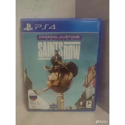 Saints row ps4 б/у (cusa-26457) (Русские субтитры)