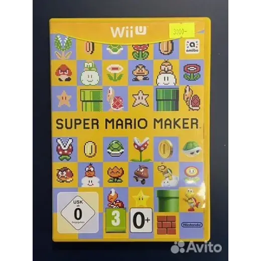 Super Mario Maker Wii (tsa-wup-amap-eur) (Японская