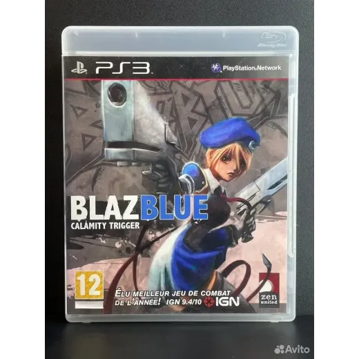 Blazblue Calimity Trigger PS3 (bles-00820) (Англий