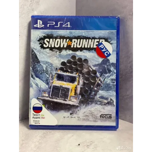 Snow Runner PS4 NEW (cusa-17438) (Русские субтитры