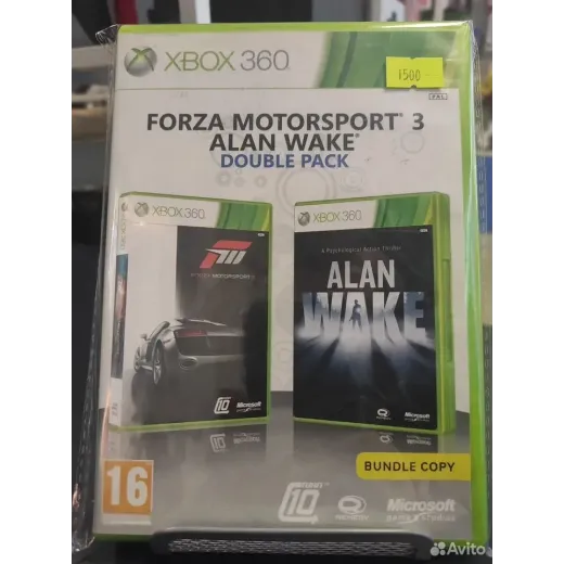 Forza motorsport 3 / Alan Wake Xbox 360 (pal)