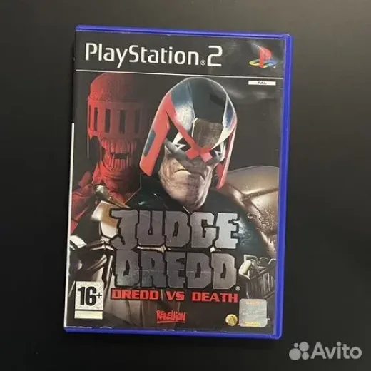 Judge Dredd Dredd vs Death PS2 (sles-51649) (Англи