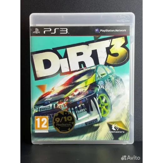 Dirt 3 PS3 (bles-01287) (Английская версия)