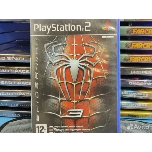 Spider Man 3 PS2 (sles-54723) (Английская версия)