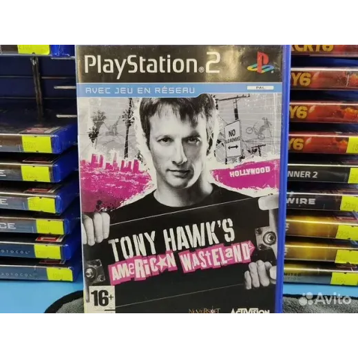Tony Hawks American Wasteland PS2 (sles-53535) (Ан