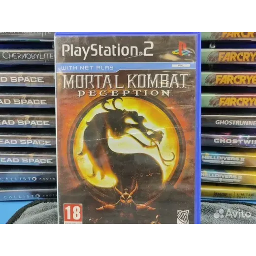 Mortal Kombat Deception PS2 (sles-52705) (Английск