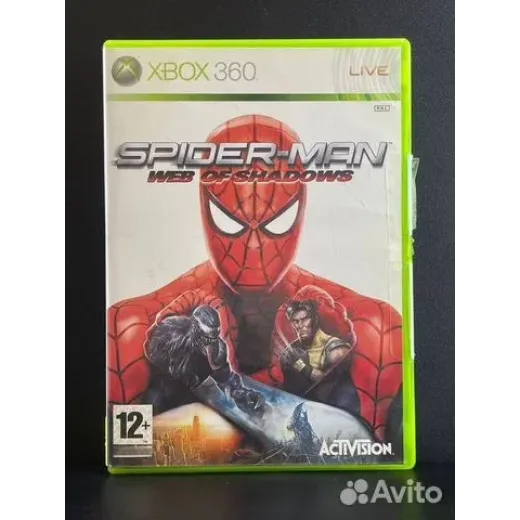 Spider Man Web of Shadows Xbox 360 (pal) (Английск
