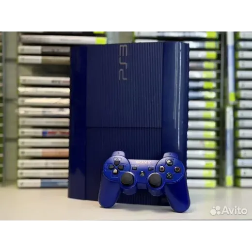Playstation 3 Super Slim 500GB Blue
