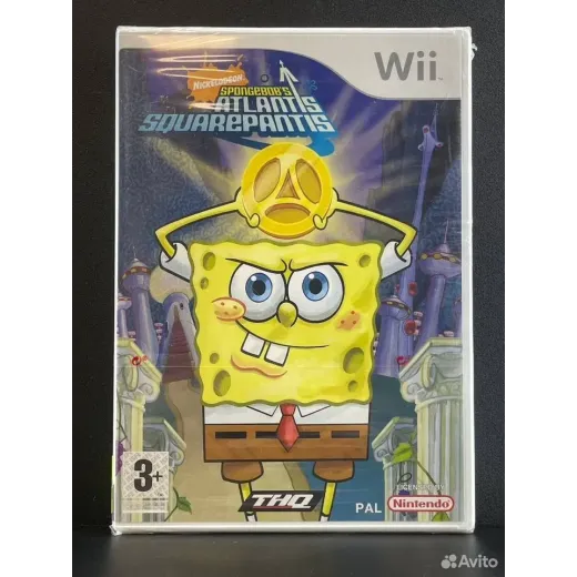 SpongeBob's Atlantis SquarePantis Wii (Sealed) (rv