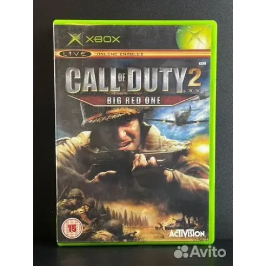 Call of Duty 2 Big red One Xbox Orirginal (pal) (А