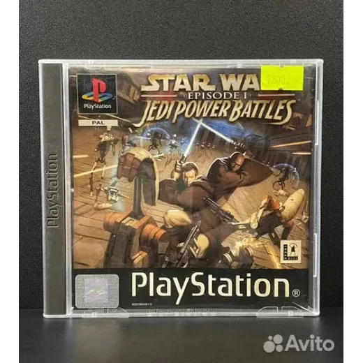 Star Wars Episide 1 Jedi Power Battles PS1 (sles-0