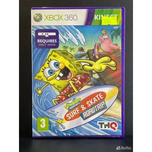 Sponge bob Squarepants Surf & Skate Roadtrip Xbox