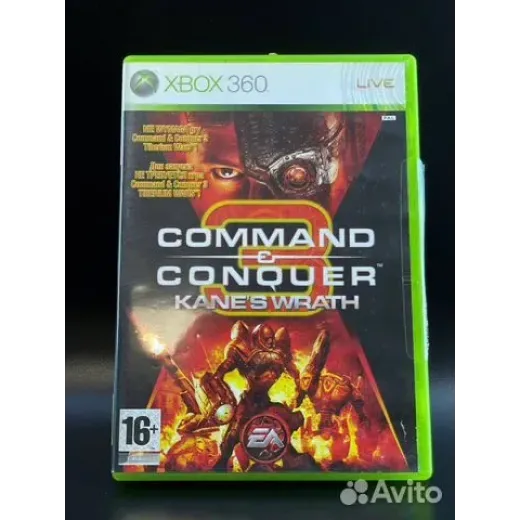 Command Conquer Kanes Wrath Xbox 360 (pal)