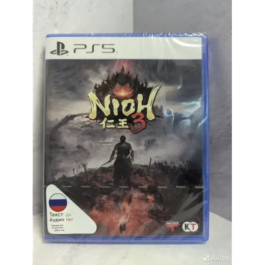 Nioh 3 PS5 NEW (ppsa-32785) (русские субтитры)