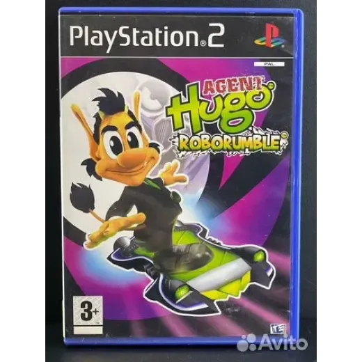 Agent Hugo RoboRumble PS2 (sles-54212)