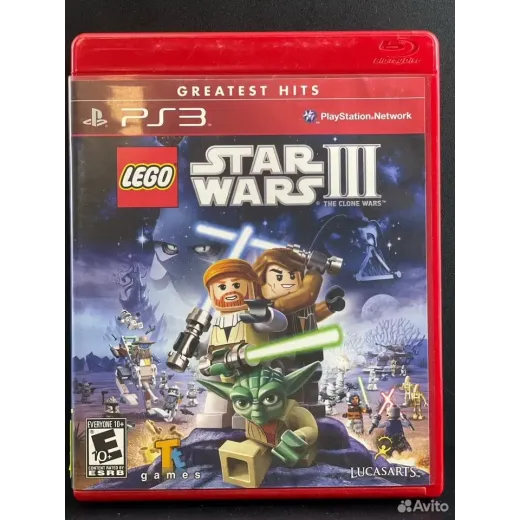 Lego Star Wars 3 The Clone Wars PS3 (blus-30540)