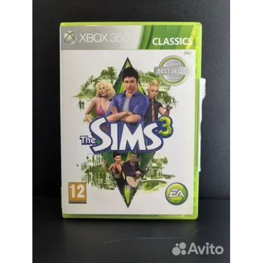 The Sims 3 xbox 360 (pal) (Русская версия)