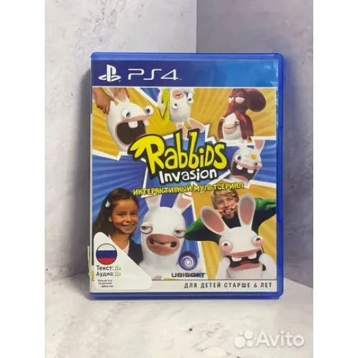 Rabbids Invasion PS4 (cusa-01179) (Русская версия)