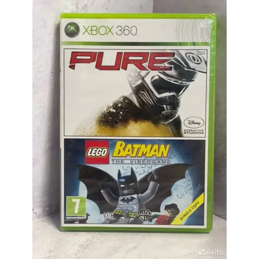 Pure + Lego Batman Xbox360 Sealed (pal)