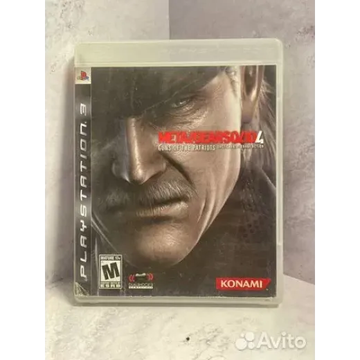 Metal Gear Solid 4 PS3 (blus-30109) Английская вер