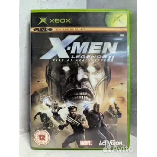 X - Men Legends 2 Rise of Apocalypse xbox original