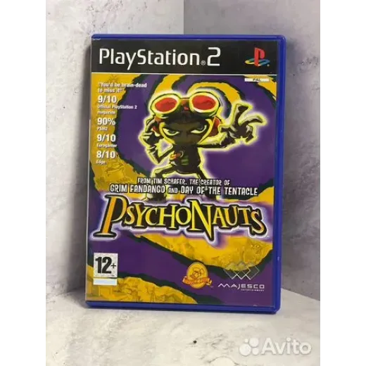 Psychonauts PS2 Б/У (sles-53830)